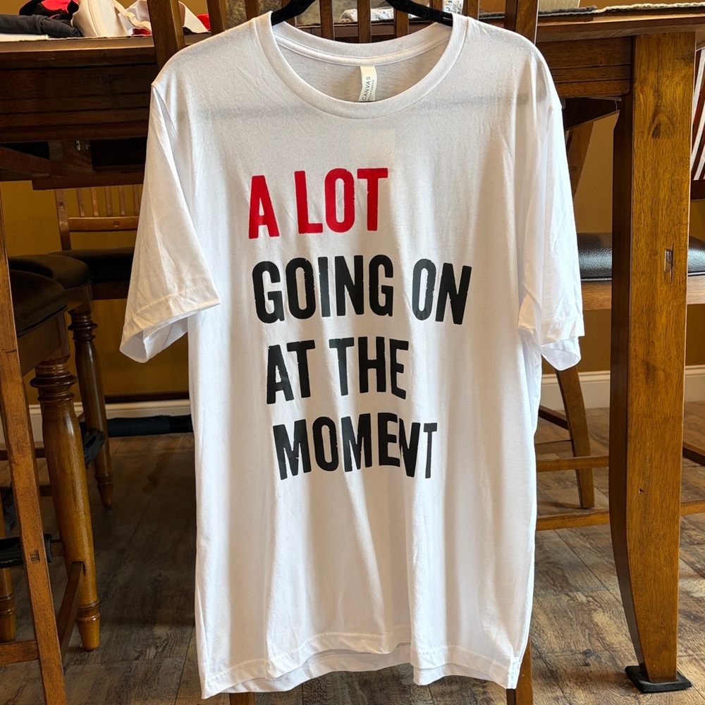 Taylor Swift Red A Lot Going on at the moment band Tee